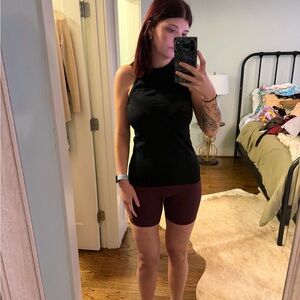 Black Sleeveless Athletic Tank size M racerback